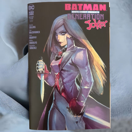 BATMAN WHITE KNIGHT PRESENTS GENERATION JOKER #5 - MIRKA ANDOLFO VARIANT (2023)