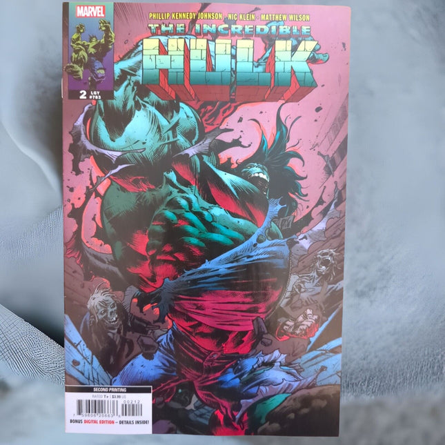 THE INCREDIBLE HULK #2 - NIC KLEIN - 2ND PRINT (2023)