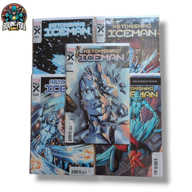 Astonishing Iceman #1 - 5 Complete Set (2023)