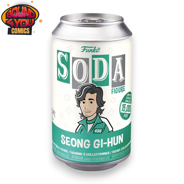 Vinyl Soda: Squid Games Seong Gi-Hun With Chance Chase Vinyl Figure