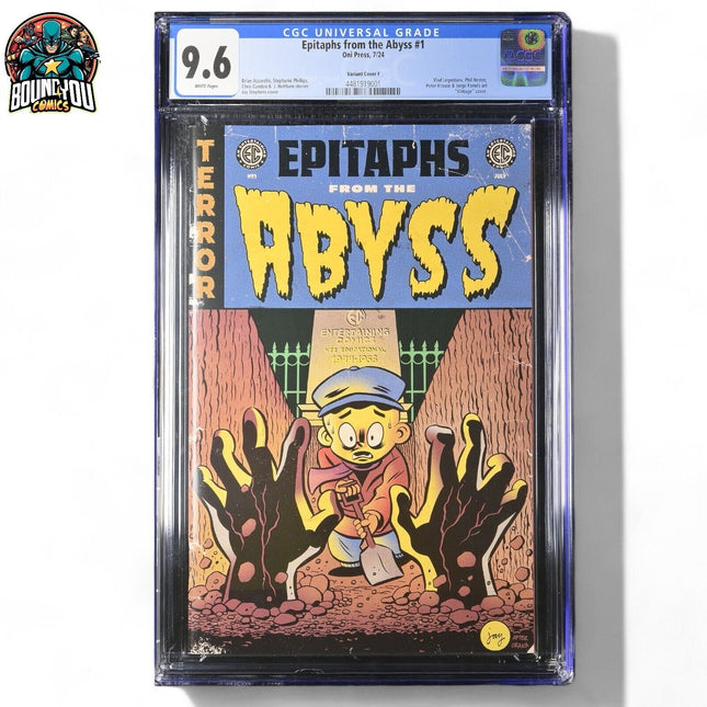Epitaphs from the Abyss #1 1:10 - Jay Stevens Homage Variant - CGC 9.6 (2024)