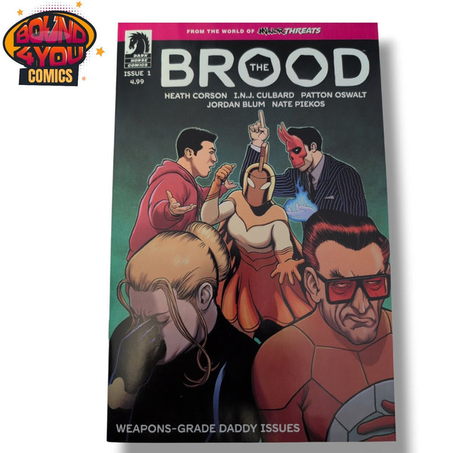 From the World of Minor Threats: The Brood #1 - Kevin Maguire Variant (2024)