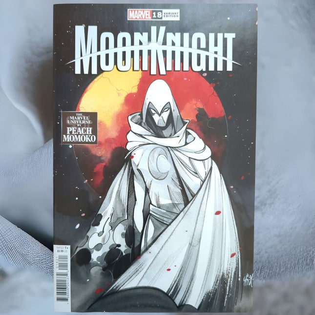 MOON KNIGHT #18 - PEACH MOMOKO - MARVEL UNIVERSE VARIANT (2022)