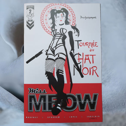 MISS MEOW #2 SECOND PRINTING MERC PUBLISHING 2022