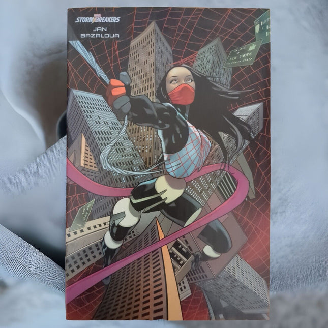 AMAZING SPIDER-MAN #21 BAZALDUA STORMBREAKER VARIANT 2023
