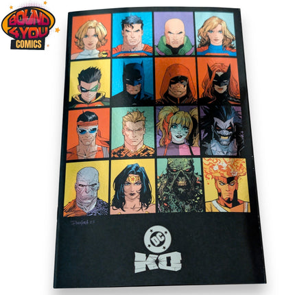 DC K.O. #1 - Dan Mora - Bracket Blind Bag Foil  Variant (2025)