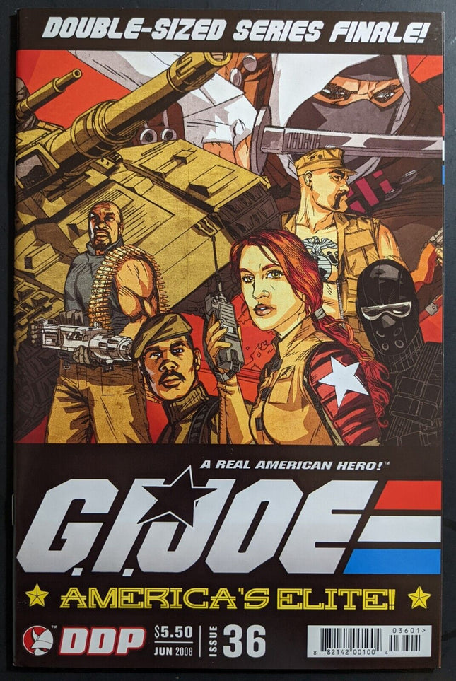 G.I. Joe America's Elite #36 DDP Devil's Due Publishing Comics 2008 NM GI
