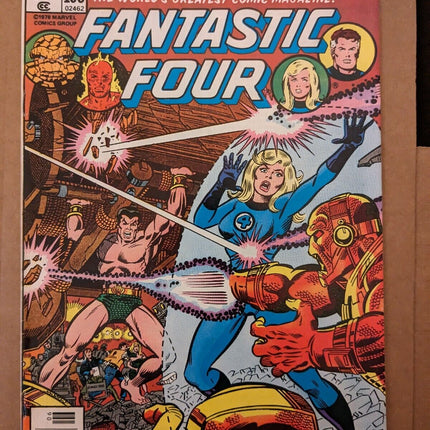 FANTASTIC FOUR #195 - NEWSSTAND  (1978)