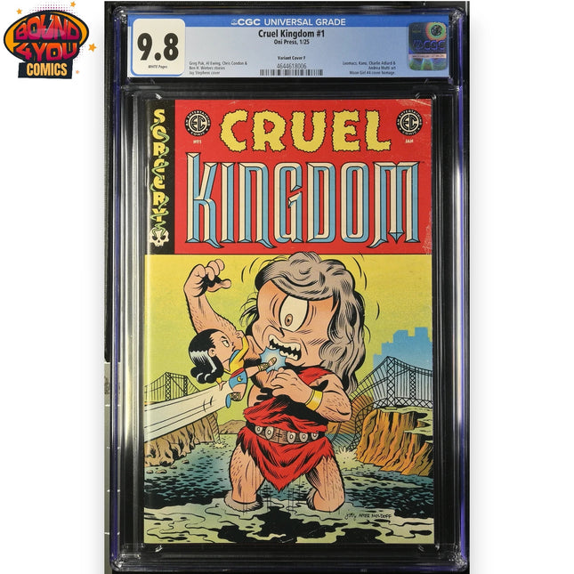 Cruel Kingdom #1 1:10  Jay Stephens - Homage (2025) - CGC 9.8