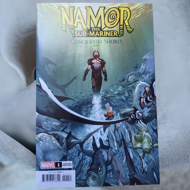 NAMOR THE SUB-MARINER: CONQUERED SHORES #1 LARRAZ VARIANT