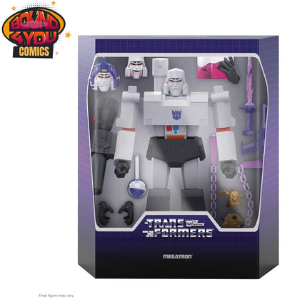 Transformers Ultimates Megatron (G1 Cartoon) Action Figure - Super7