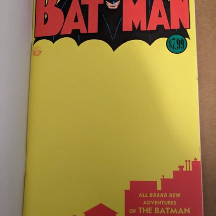 BATMAN #1 - BLANK FACSIMILE  (2023)