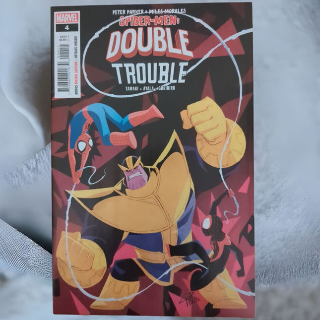 PETER PARKER & MILES MORALES: SPIDER-MEN DOUBLE TROUBLE #4 COVER A GURIHIRU 2023