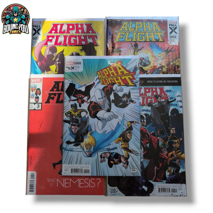 Alpha Flight #1 - 5 Complete Cover A Set (2023)