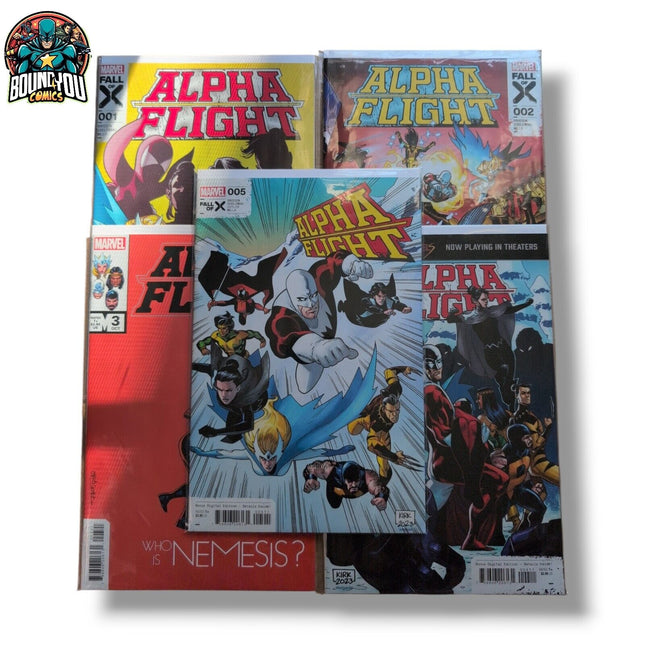 Alpha Flight #1 - 5 Complete Cover A Set (2023)