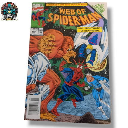 WEB OF SPIDER-MAN #105 - NEWSTAND EDITION (1993)