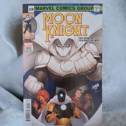 MOON KNIGHT #19 DAVID NAKAYAMA - CLASSIC HOMAGE - COVER B - MARVEL COMICS 2023