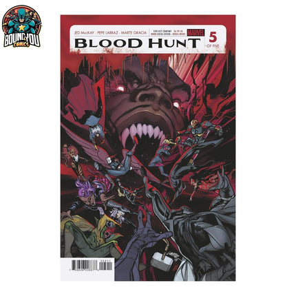 BLOOD HUNT: RED BAND EDITION #5 - PEPE LARRAZ - REGULAR (2024)