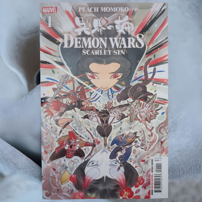 DEMON WARS: SCARLET SIN #1  PEACH MOMOKO 2023