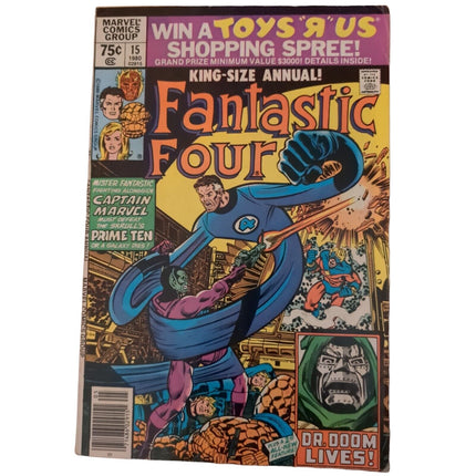 FANTASTIC FOUR ANNUAL #15 - NEWSSTAND (1980)