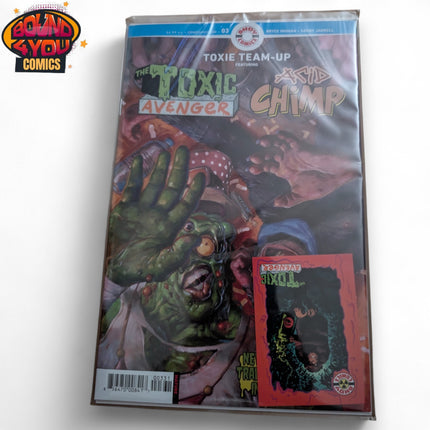 Toxie Team-Up #3 - Fred Harper - Polybagged with Trading Card (2025)