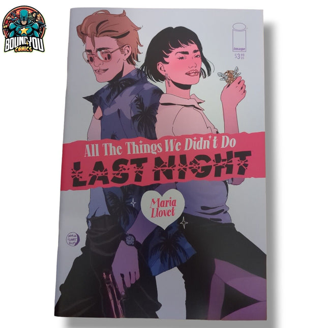 ALL THE THINGS WE DIDN'T DO LAST NIGHT #1 - MARIA LLOVET - REGULAR (2024)