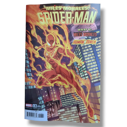 MILES MORALES: SPIDER-MAN #18 - IBAN COELLO - WHAT IF...? VARIANT (2024)