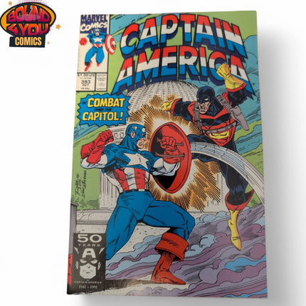 Captain America #393 - Direct Edition (1991)