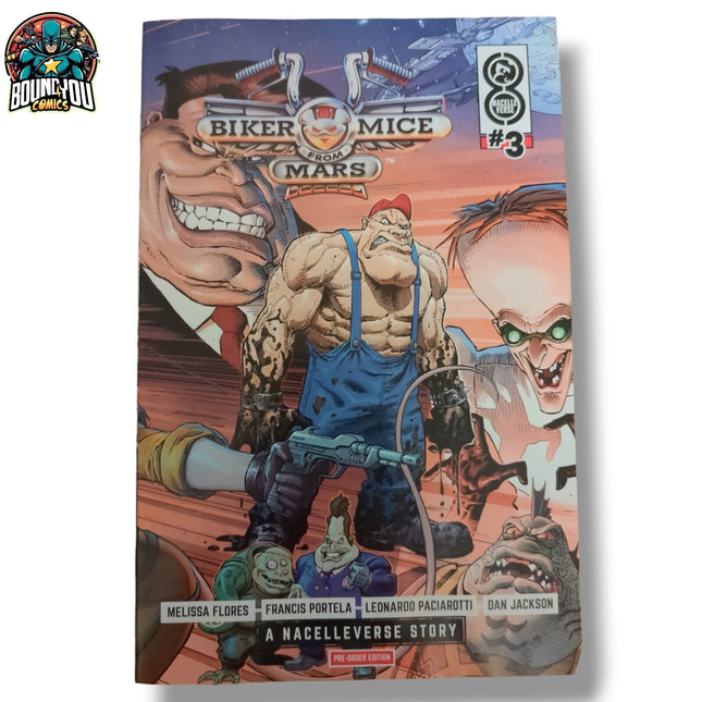 Biker Mice From Mars #3 Pre-order Variant (2024)