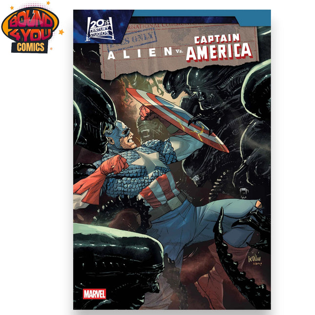 Alien Vs. Captain America #1 - Cover A Leinil Yu (2025)
