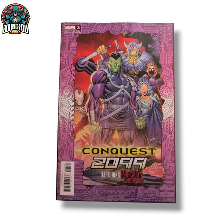Conquest 2099 #3 - Ken Lashley Frame Variant (2024)