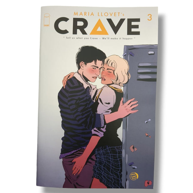 CRAVE #3 - MARIA LLOVET - COVER C - LOCKER VARIANT (2024)