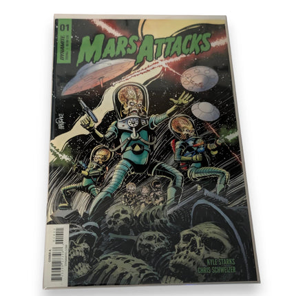 Mars Attacks #1 - Cover A Mandrake (Dynamite 2018)