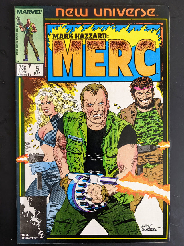 Mark Hazzard Merc #5 (1986)