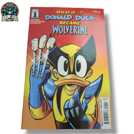WHAT IF...? DONALD DUCK BECAME WOLVERINE #1 - GIADA PERISSINOTTO  REGULAR (2024)