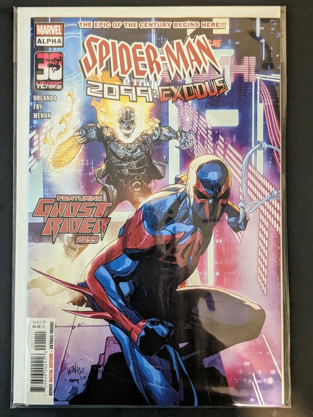 SPIDER-MAN 2099: EXODUS ALPHA #1 05/04/2022  1st New Cabal App Marvel
