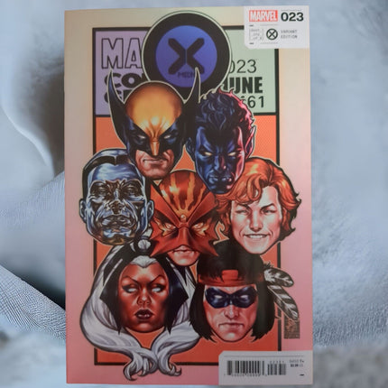 X-MEN #23 - MARK BROOKS - CORNER BOX VARIANT (2023)