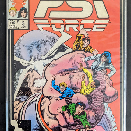 Psi Force #3 (1986)