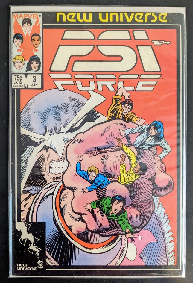 Psi Force #3 (1986)