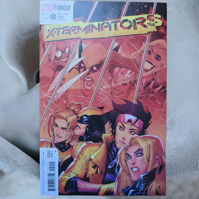 X-TERMINATORS #2 FEDERICO VICENTINI  MARVEL COMICS 2022