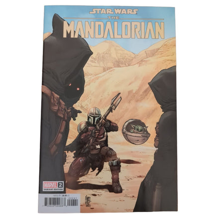 STAR WARS: THE MANDALORIAN #2 CAMUNCOLI VARIANT 2022 MARVEL COMICS