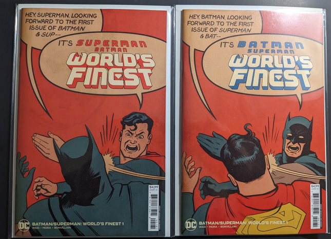 Batman/Superman World's Finest #1 (2022)  Zdarsky 1:25 Incentive Combo