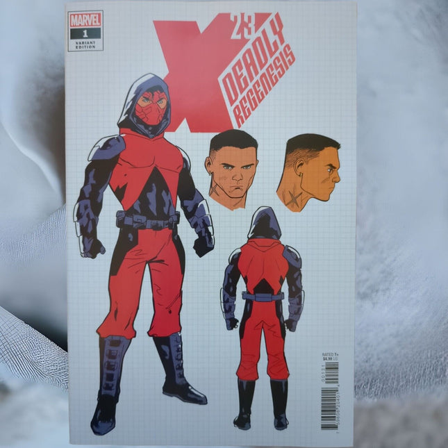 X-23: DEADLY REGENESIS #1 1:10 BAZALDUA DESIGN INCENTIVE VARIANT 2023