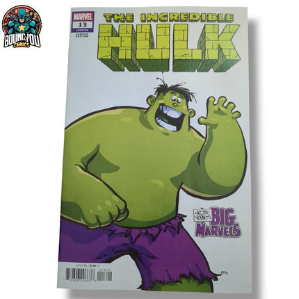 THE INCREDIBLE HULK #13 - SKOTTIE YOUNG - BIG MARVEL VARIANT (2024)