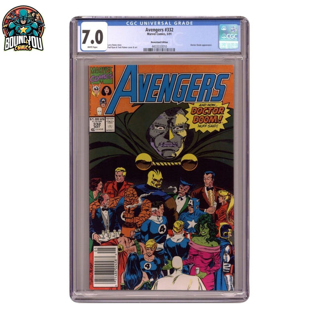 Avengers #332 Newsstand Edition - CGC 7.0