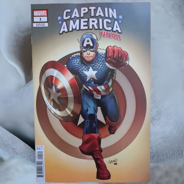 CAPTAIN AMERICA: FINALE #1 GREG LAND VARIANT (2023)