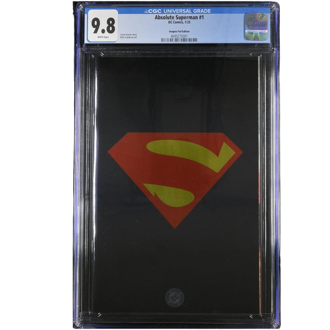 Absolute Superman #1 - Logo Foil Variant | CGC 9.8