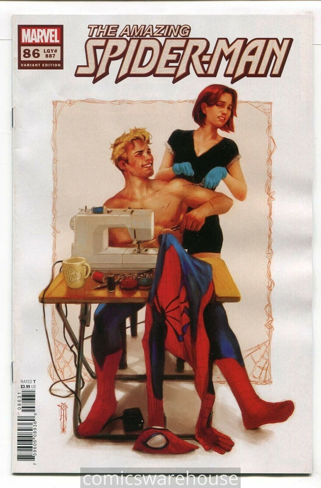 AMAZING SPIDER-MAN #86 MERCADO VARIANT MARVEL COMICS 2022