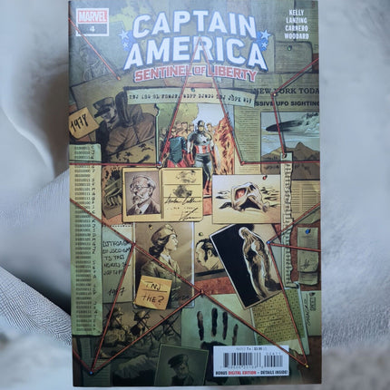 CAPTAIN AMERICA: SENTINEL OF LIBERTY #4 MARVEL COMICS 2022