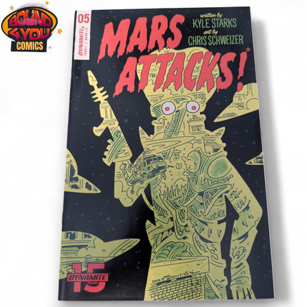 Mars Attacks #5 - Cover E Subscription Variant (2025)